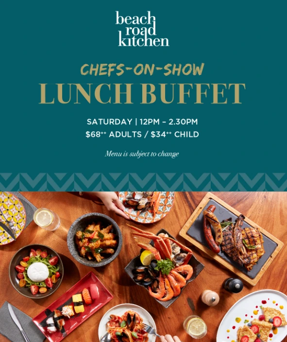 Beach Road Kitchen Lunch Buffet Menu 2024
