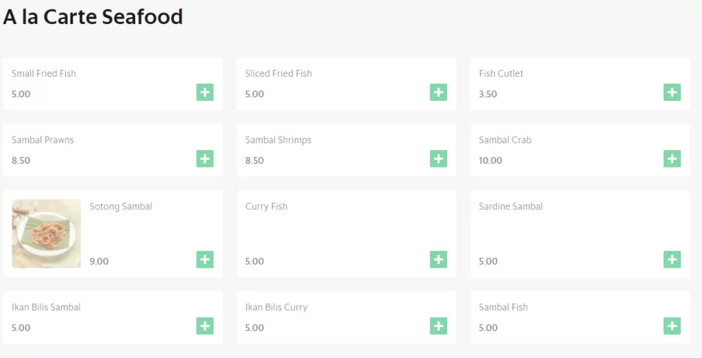 Gandhi Restaurant Seafood Menu Prices 2024