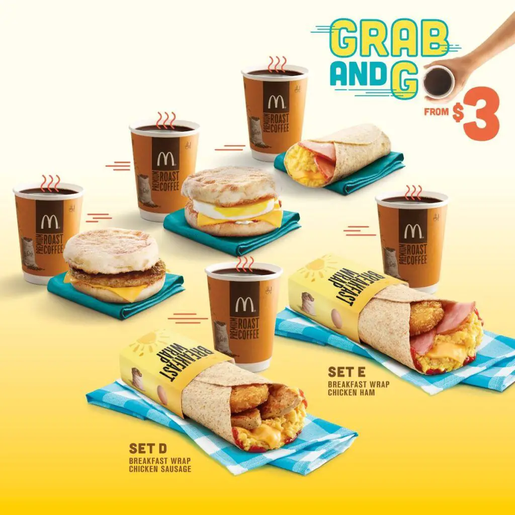 McDonalds Menu & Price List Singapore Updated 2023