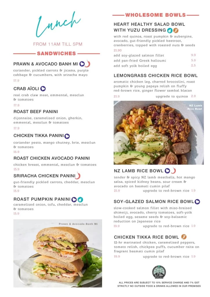ALL THINGS DELICIOUS SANDWICHES MENU PRICES 2024