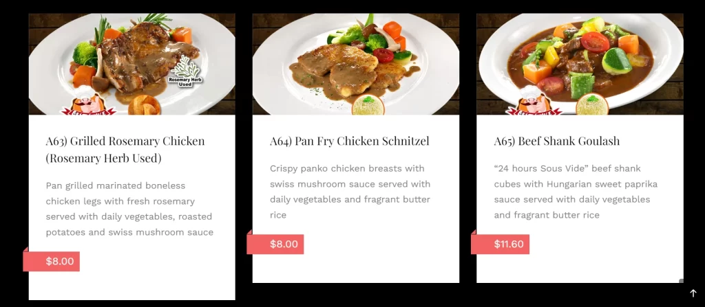 FUSION SPOON MEAT MENU PRICES 2024