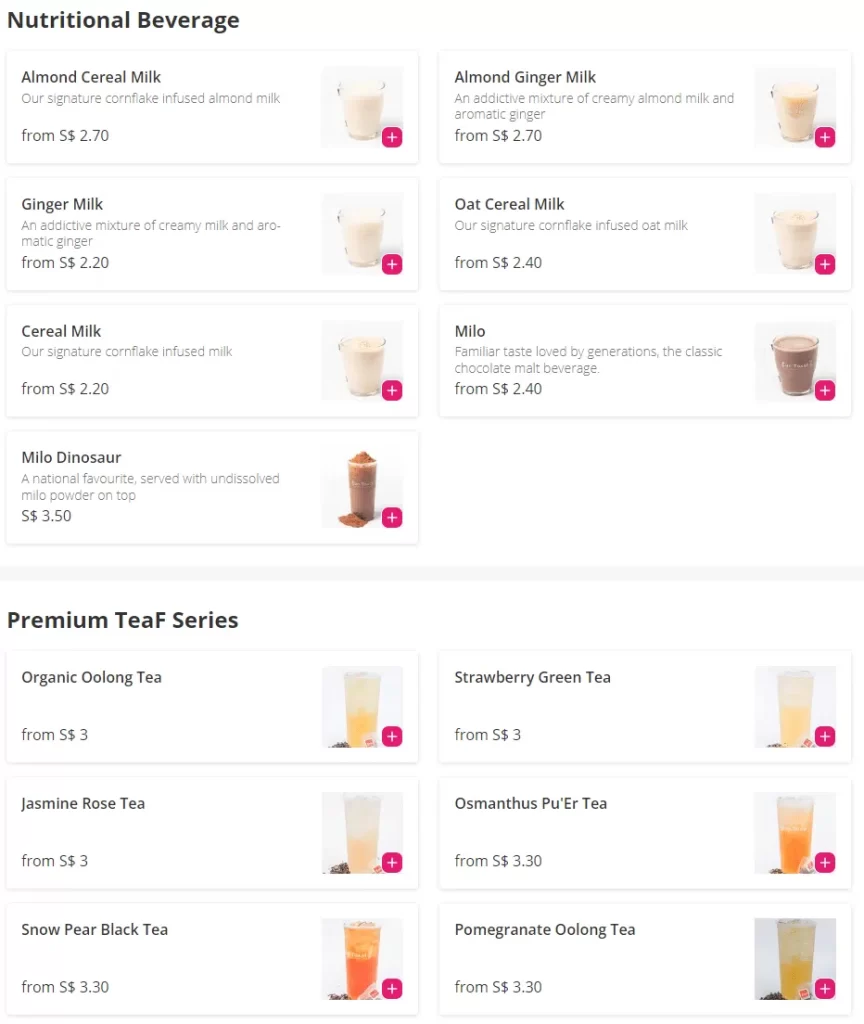 Fun Tea Menu Price – Nutritional Beverages 2024