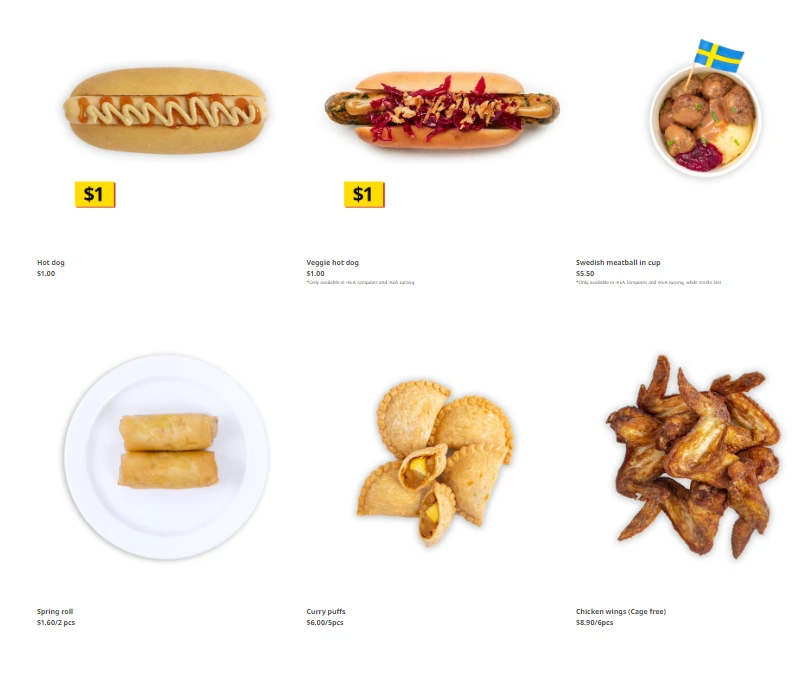 IKEA SWEDISH BISTRO MENU 2024