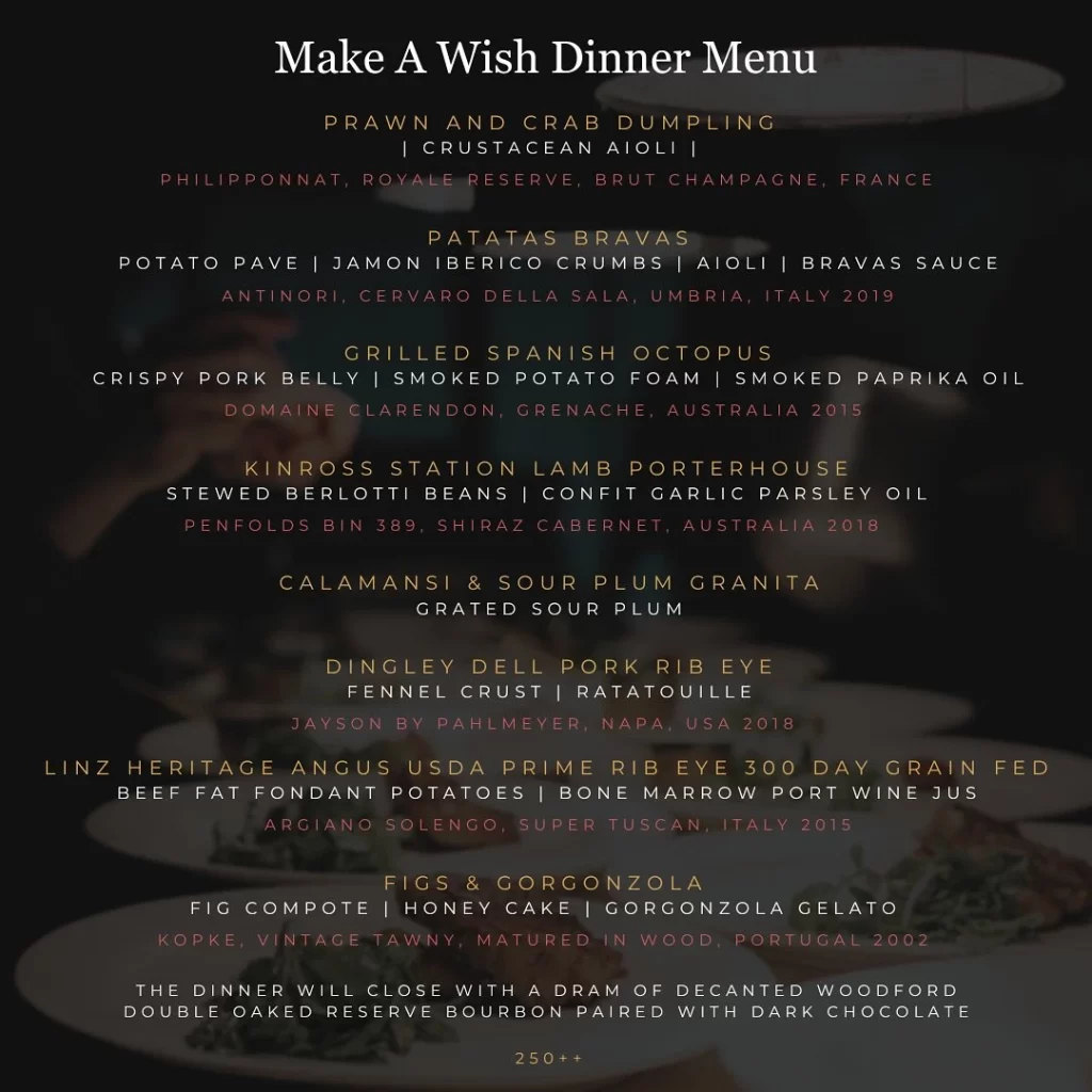 WOOLOOMOOLOO STEAKHOUSE PERSONAL MEALS MENU PRICES 2024