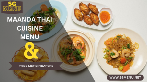 Maanda Thai Cuisine Menu