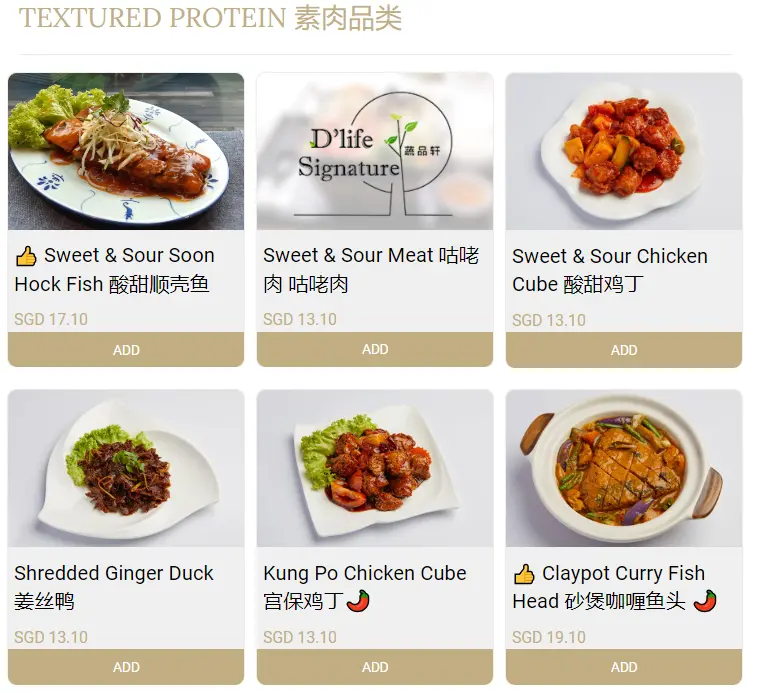 D’LIFE TEXTURED PROTEIN MENU PRICES 2024